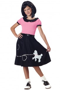  50's Hop W/ Poodle Skirt 4-6 in Hateen